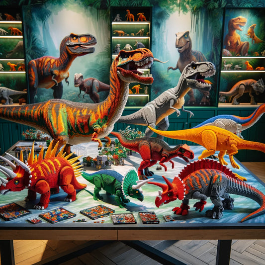 Nanobricks Dinosaures : Explorez le Monde des Dinosaures avec nos Nanobricks