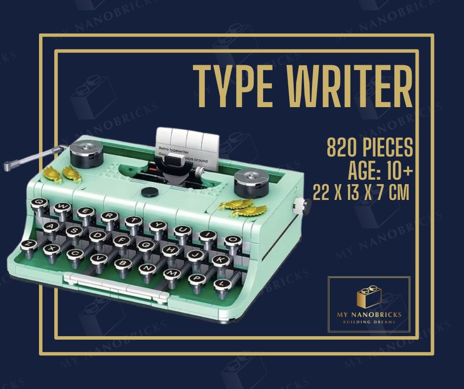 Nanobricks Typewriter
