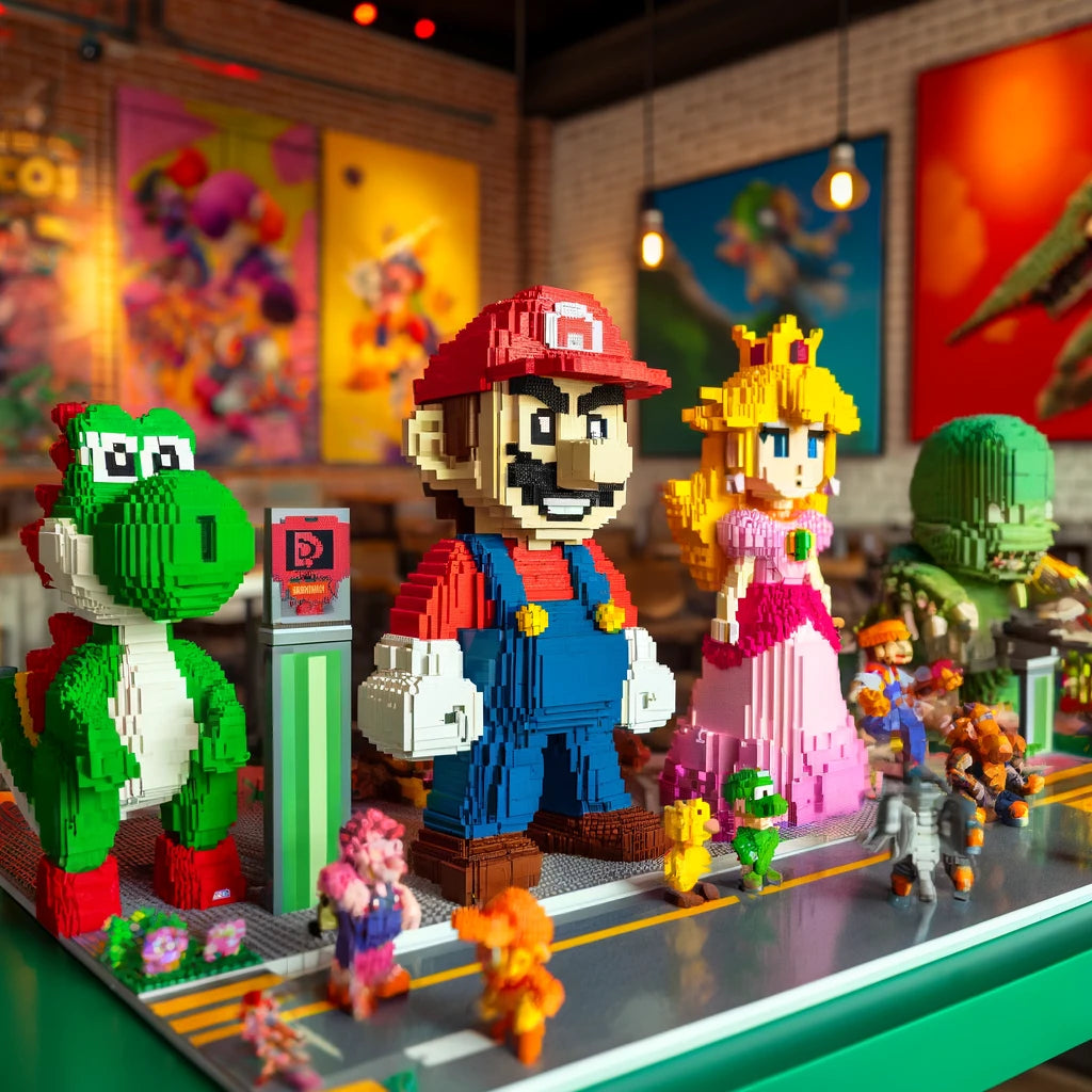 Nanobricks Mario et ses amis: explorez l'univers Nintendo