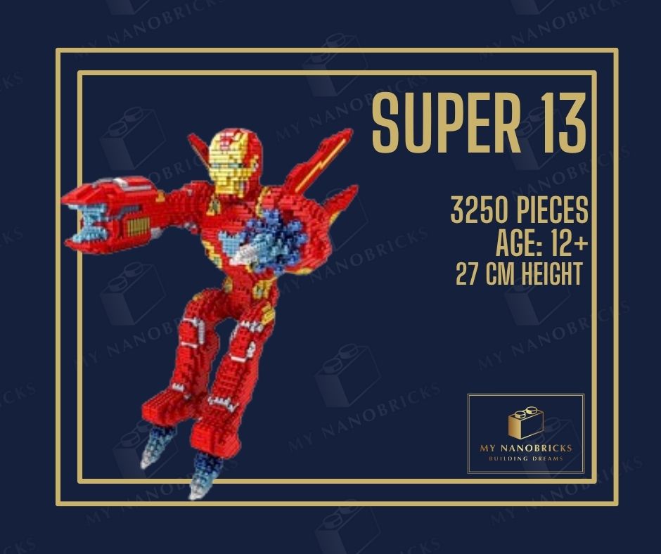 Nanobricks Super Heroes 