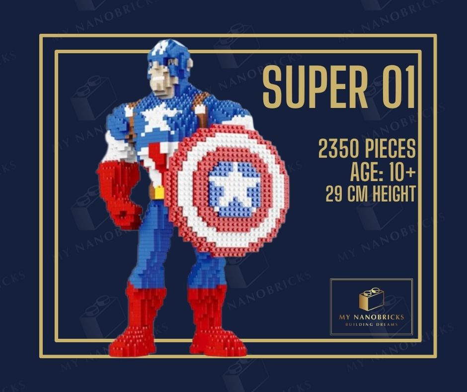 Nanobricks Super Heroes 