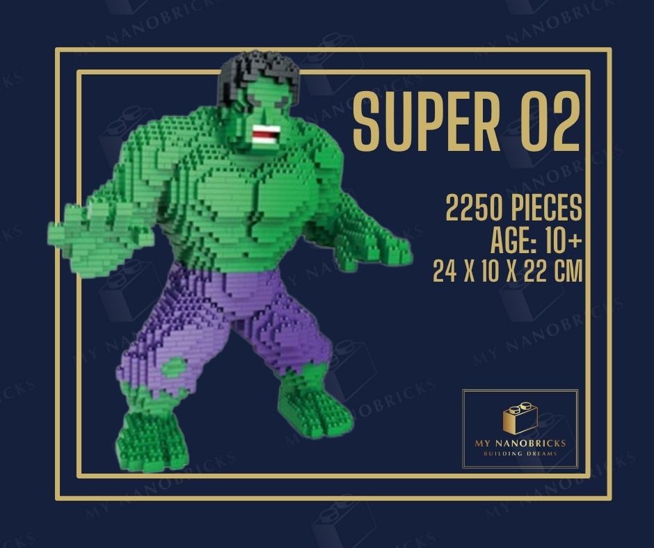 Nanobricks Super Heroes 