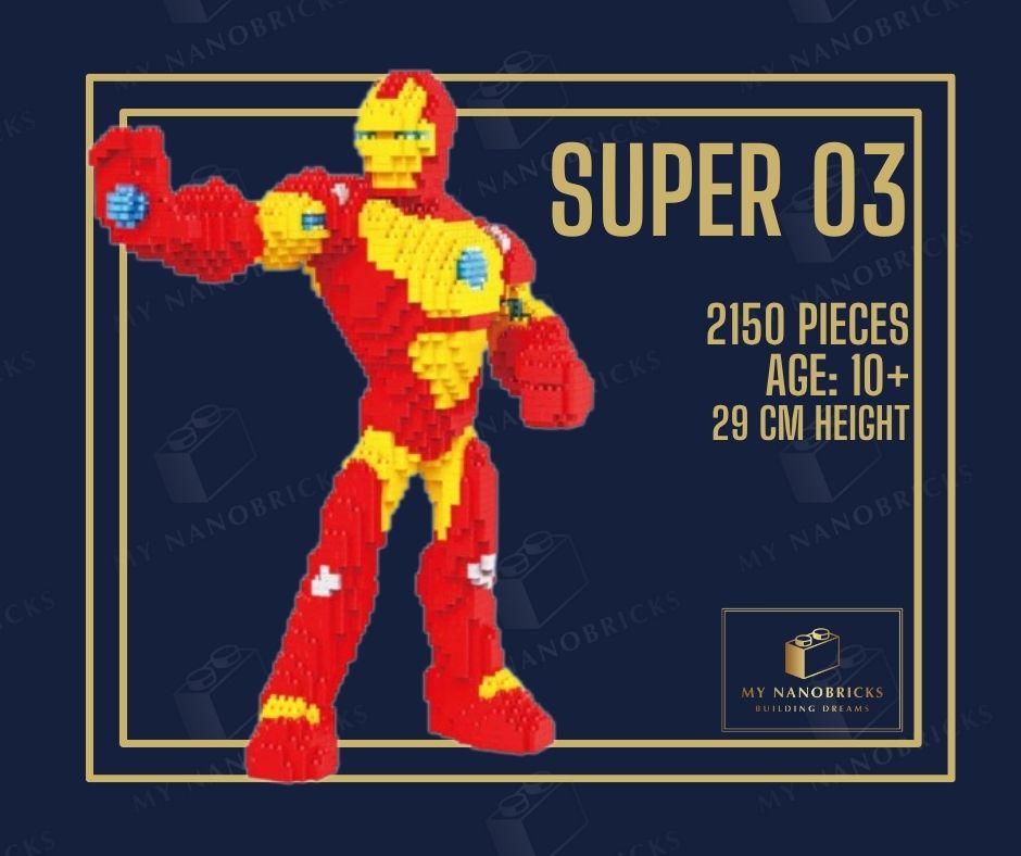 Nanobricks Super Heroes 