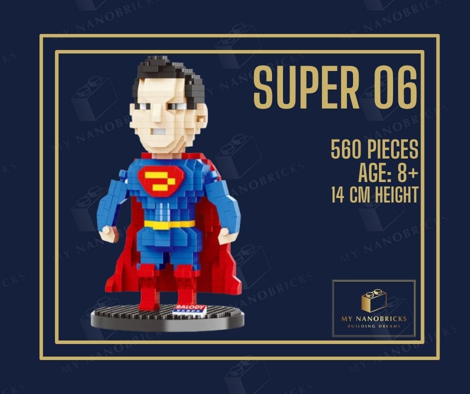 Nanobricks Super Heroes 
