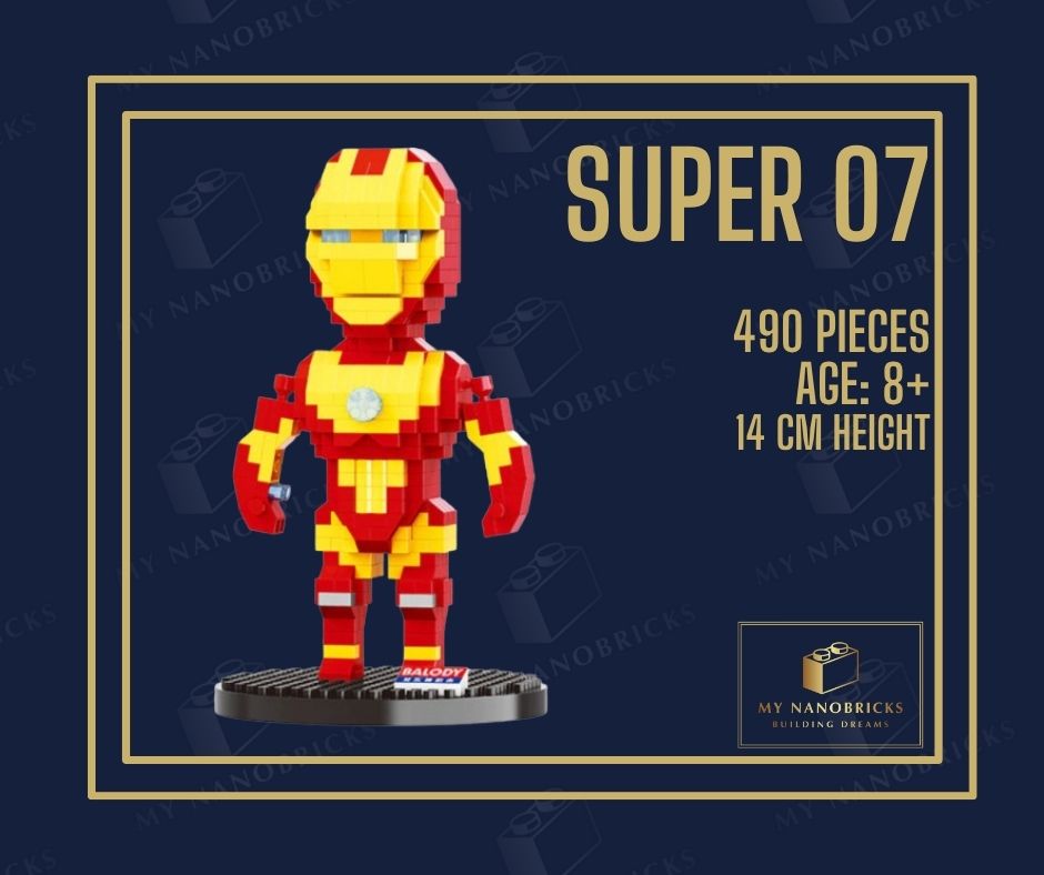 Nanobricks Super Heroes 