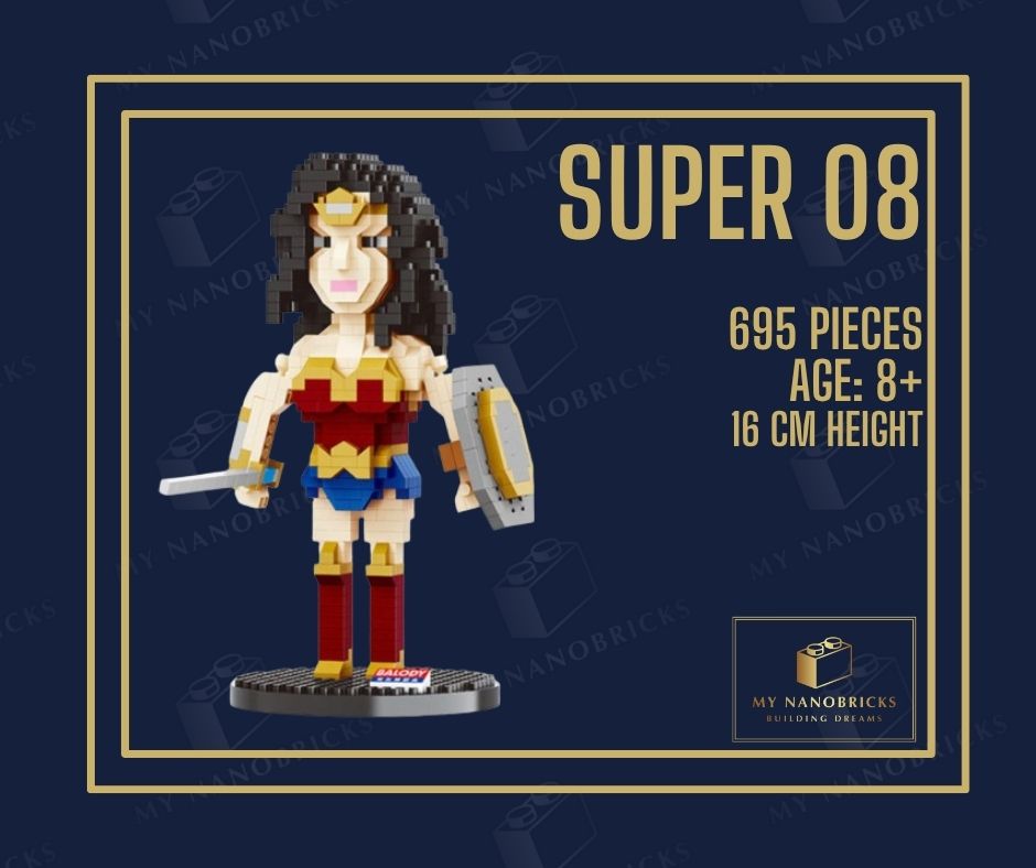 Nanobricks Super Heroes 