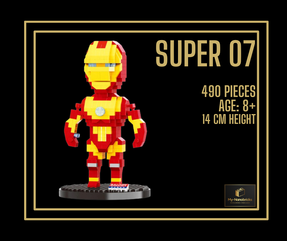 Nanobricks Super Heros